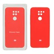قاب سیلیکونی پاک کنی محافظ لنزدار اورجینال Xiaomi Redmi Note 9 / Redmi 10X 5G / Redmi 10X Pro 5G - قرمز (پک اصلی)